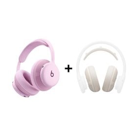 Beats Ses Paketi – Beats 360 Pembe Kulaklık ve Bulut Beyazı UltraPlush Yastık