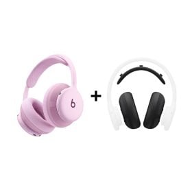 Beats Ses Paketi – Beats 360 Pembe Kulaklık ve Siyah UltraPlush Yastık