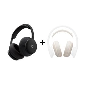Beats Ses Paketi – Beats 360 Siyah Kulaklık ve Bulut Beyazı UltraPlush Yastık