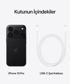 iPhone 18 Pro Kutu İçeriği