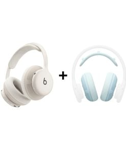 Beats Ses Paketi - Beats 360 Bulut Beyazı Kulaklık ve Gökyüzü Performans Örgülü Yastık
