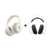 Beats Ses Paketi - Beats 360 Bulut Beyazı Kulaklık ve Siyah Performans Örgülü Yastık