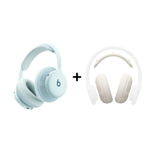 Beats Ses Paketi - Beats 360 Gökyüzü Kulaklık ve Bulut Beyazı Performans Örgülü Yastık