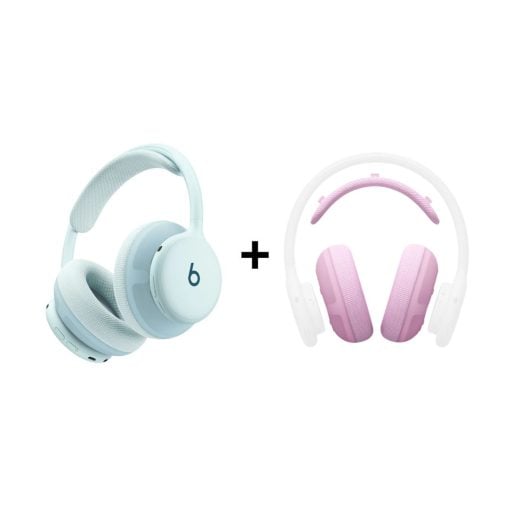 Beats Ses Paketi - Beats 360 Gökyüzü Kulaklık ve Pembe Performans Örgülü Yastık