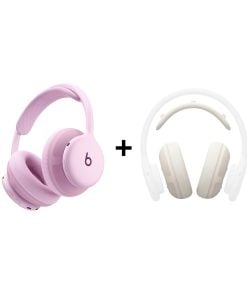 Beats Ses Paketi - Beats 360 Pembe Kulaklık ve Bulut Beyazı Performans Örgülü Yastık