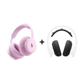 Beats Ses Paketi – Beats 360 Pembe Kulaklık ve Siyah Performans Örgülü Yastık