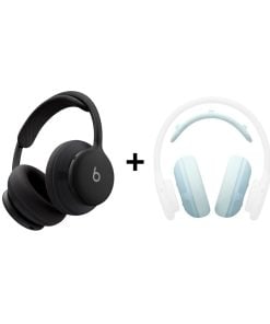 Beats Ses Paketi - Beats 360 Siyah Kulaklık ve Gökyüzü Performans Örgülü Yastık