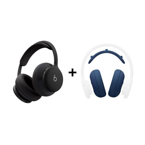 Beats Ses Paketi - Beats 360 Siyah Kulaklık ve Lacivert Performans Örgülü Yastık