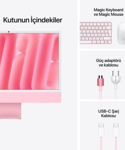 iMac 2 Ports M6 Pembe 9