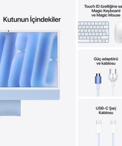 iMac 4 Ports M6 Mavi 9