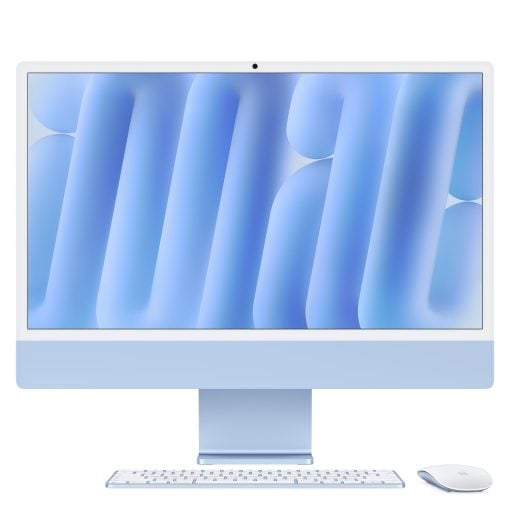 iMac 24 inc 4.5K M6 10CPU 10GPU 16GB 256GB Mavi MH094TU/A