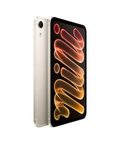 iPad mini A20 Pro Wi‑Fi + Cellular Yıldız Işığı Yan Görünüm
