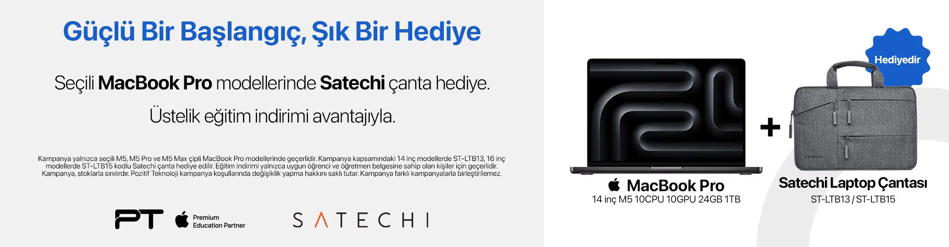 MacBook Pro Çanta Hediye