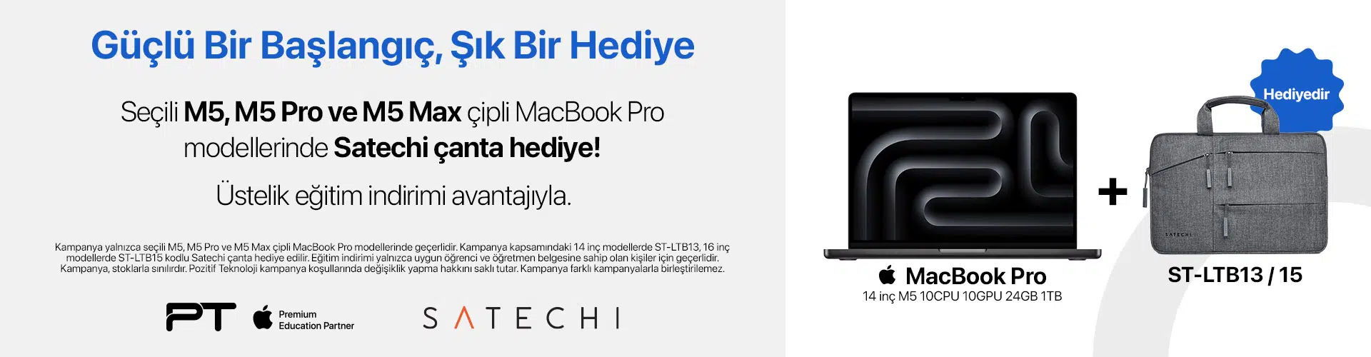 MacBook Pro Çanta Hediye
