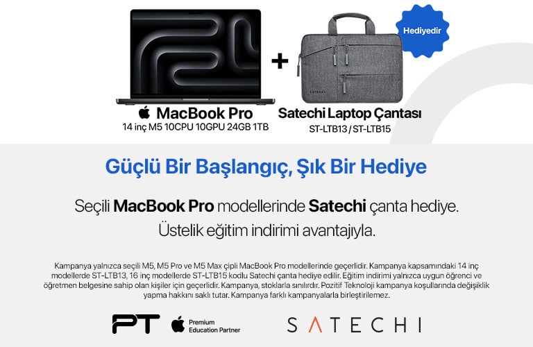 MacBook Pro Çanta Hediye Mobil Anabanner