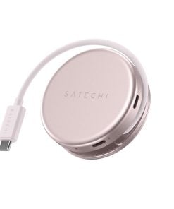 Satechi OntheGo 5 Multiport Pastel Pembe ST-POTG5P Kablo
