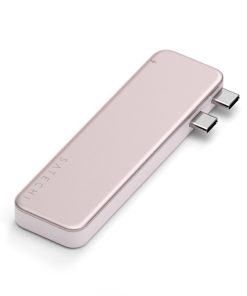 Satechi USB-C Snap Hub Pastel Pembe ST-HUSNP Uçlar