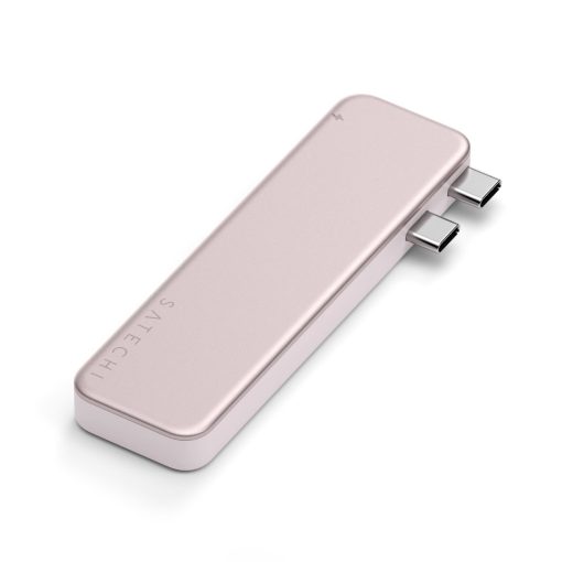 Satechi USB-C Snap Hub Pastel Pembe ST-HUSNP Uçlar